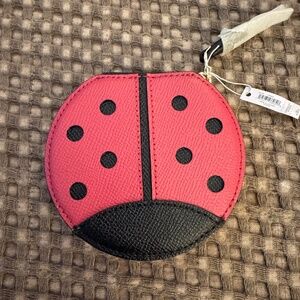 NWT Coach Ladybug Coin Purse - RARE CE430